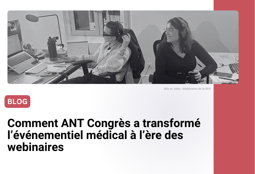 Alix et Julie au Webinaire de la SFA